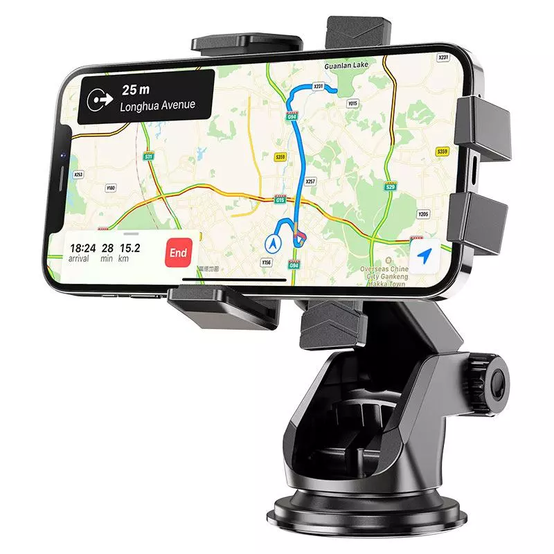 CA83 David One-button Center Console Car Holder