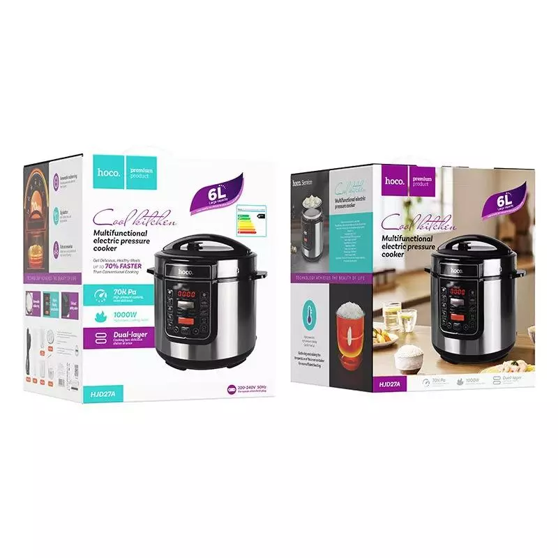 HJD27A 6L Multifunctional Electric Pressure Cooker(EU) HJD27A 6L Multifunctional Electric Pressure Cooker(EU)