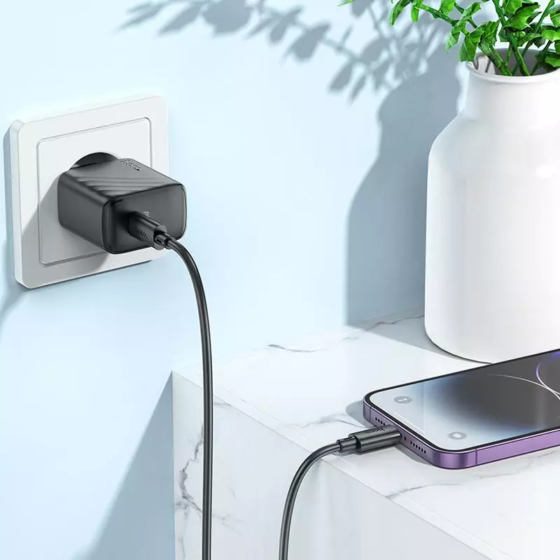 CS22A Value Single Port PD30W Charger Set(C To IP)(EU)