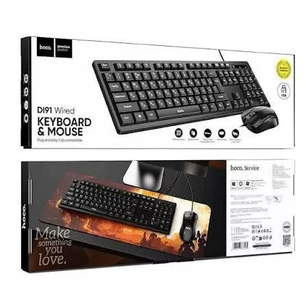 DI91 Wired Keyboard And Mouse Set(english Version)
