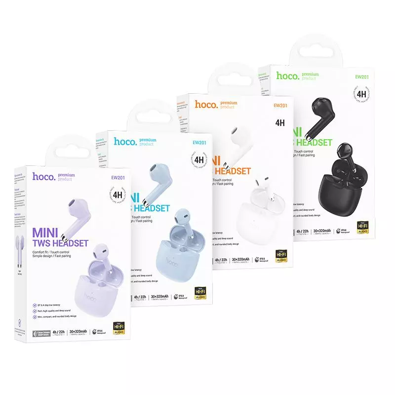 EW201 Graceful true wireless BT headset