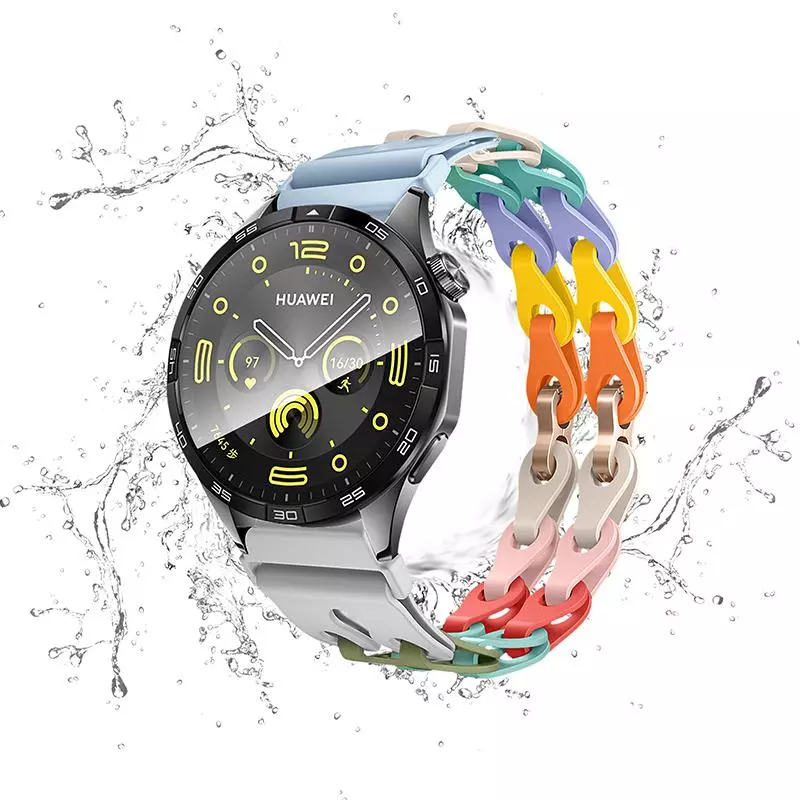 WH12 Flexible Series Fashion Hollow Silicone Strap(22mm) WH12 Flexible Series Fashion Hollow Silicone Strap(22mm)