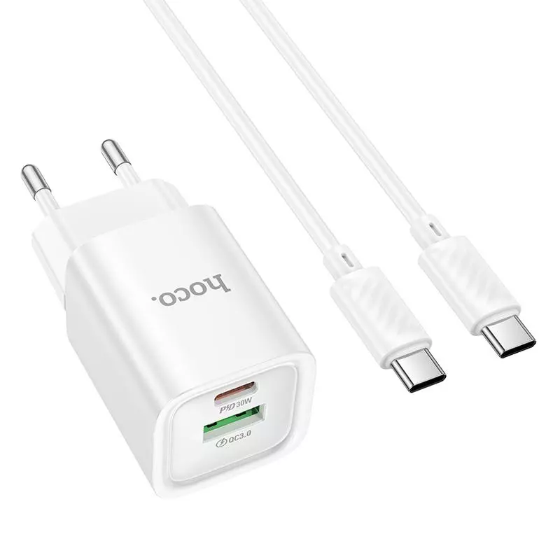 C149A Charm PD30W+QC3.0 Charger Set(C To C)(EU)