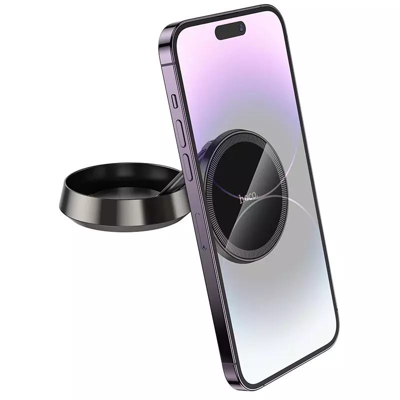 H83 Metal Ring Magnetic Car Holder(center Console)