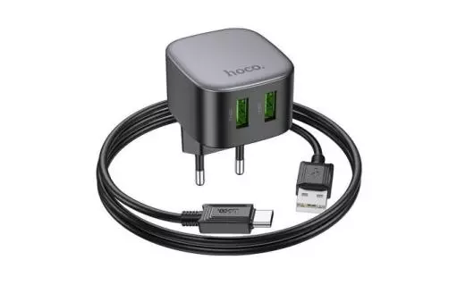 CS34A Rayo, Dual USB-A 18W Port Wall Charger MICRO