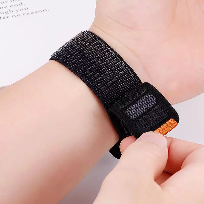WA42 Fabric Series Loop Wave Pattern Nylon Strap(44/45/46/49mm)