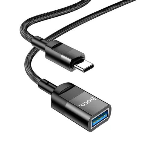 U107, Type-C Male To USB Female USB3.0 Extension Charging Data Cable, 1.2M