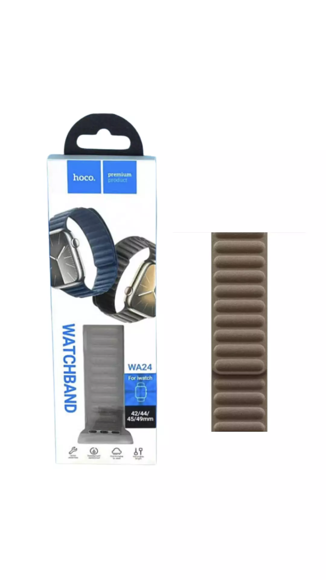 WA24 Original Series Magnetic Chain Strap For IWatch (44/45/46/49Mm) WA24 Original Series Magnetic Chain Strap For IWatch (44/45/46/49Mm)