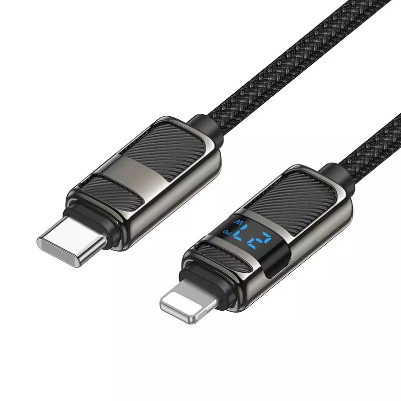 U137 Line PD Charging Data Cable With Display IP