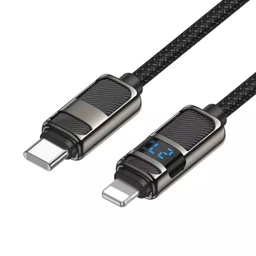U137 Line PD Charging Data Cable With Display IP