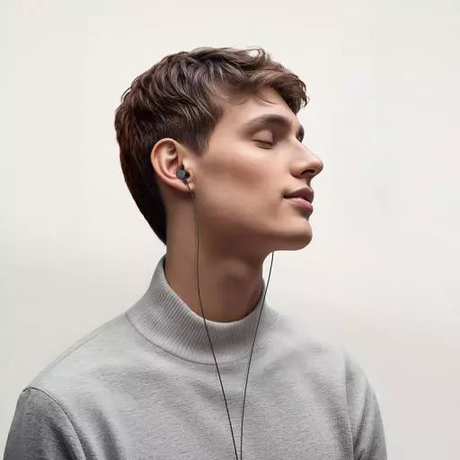 M118 Type-C Column Universal Digital Earphones With Microphone