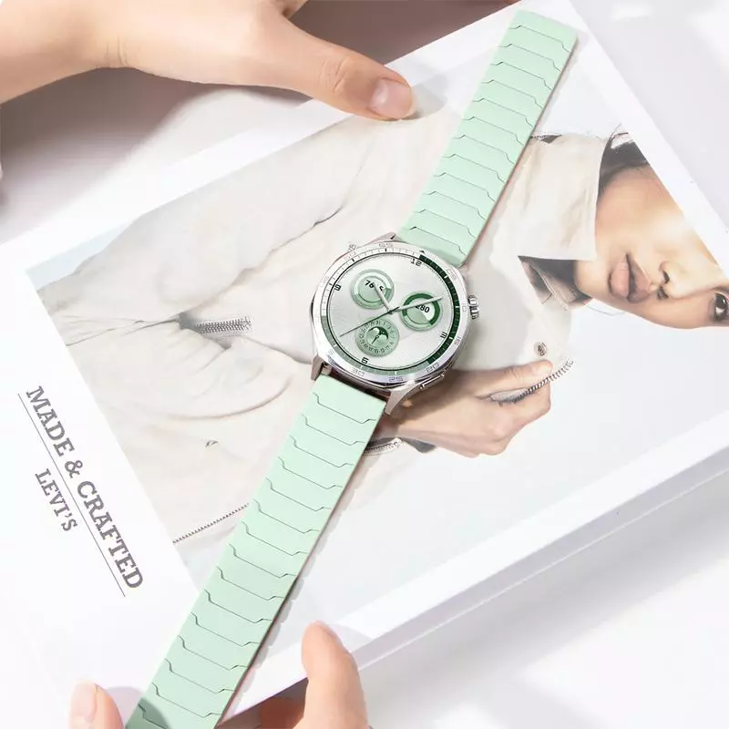WH21 Flexible Series Magnetic Silicone Strap(22mm) WH21 Flexible Series Magnetic Silicone Strap(22mm)
