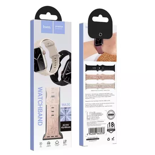 WA30 Flexible Series 3D Solid Color Silicone Strap (38/40/41/42Mm)