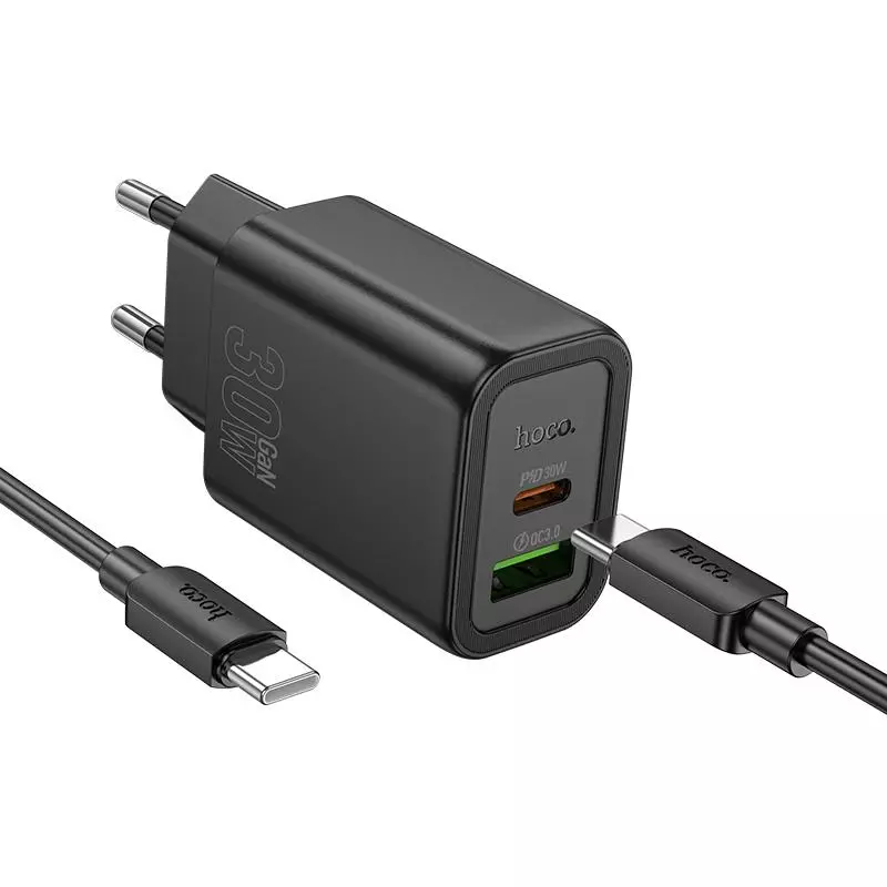 N63 Gentle PD30W+QC3.0 charger set(C to C)(EU)
