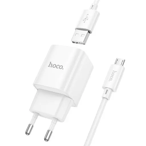 C145A Charm Single Port QC3.0 Charger Set(Micro)(EU)