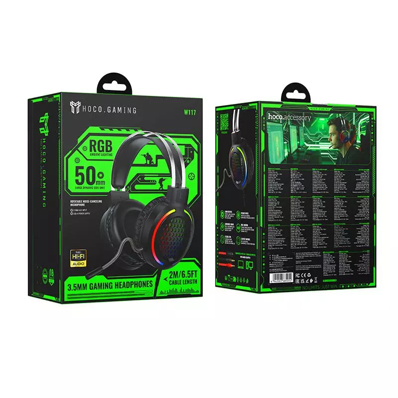 W117 Battle Gaming Headphones W117 Battle Gaming Headphones