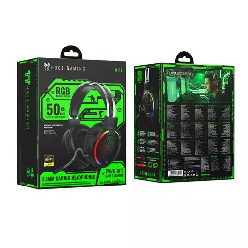 W117 Battle Gaming Headphones