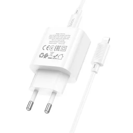 C76A Pro Majestic single port PD30W charger set(C to iP)(EU)