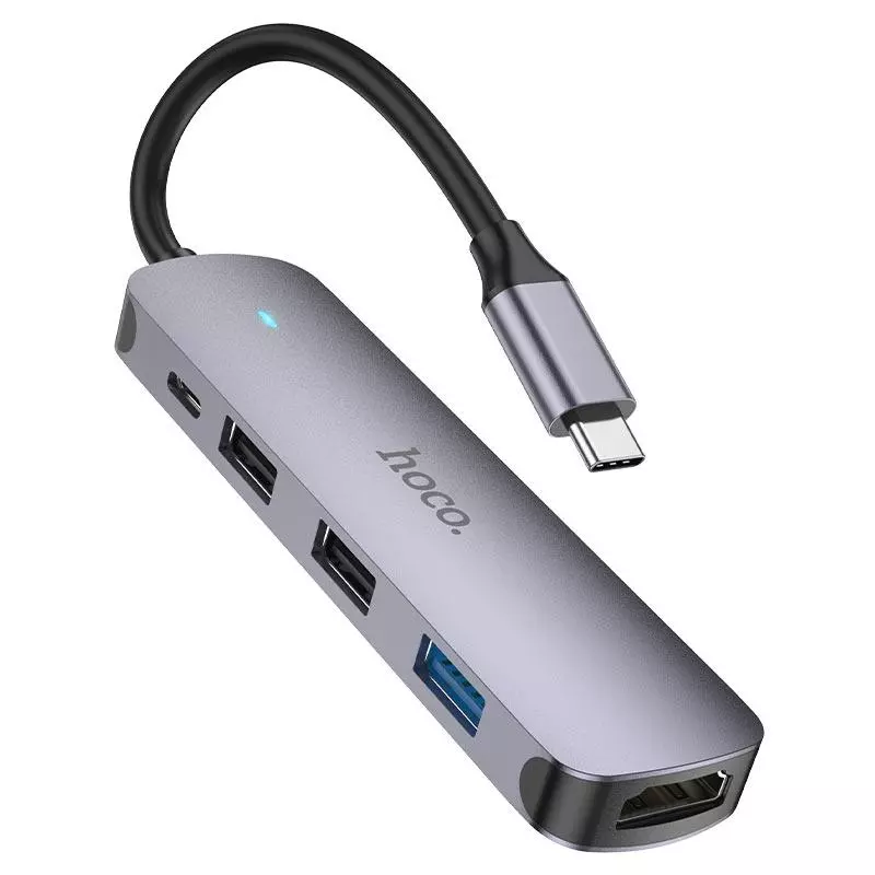 HB27 Type-C Multi-function Converter(HDTV+USB3.0+USB2.0*2+PD)