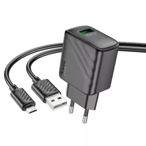 CS21A Rich Single Port QC3.0 Charger Set(Micro)(EU)