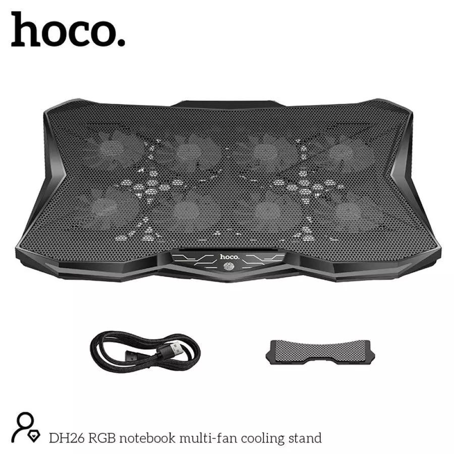 DH26 RGB Notebook Multi-fan Cooling Stand