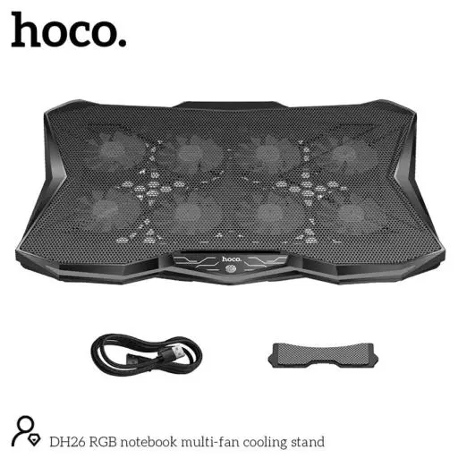 DH26 RGB Notebook Multi-fan Cooling Stand