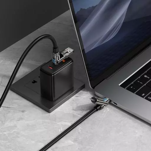U143 Joy 240W 4-in-1 charging data cable USB/C to iP/C (1M)