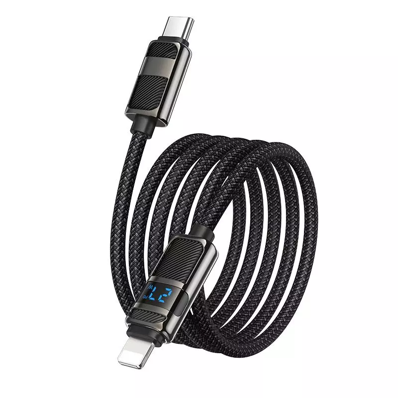 U137 Line PD Charging Data Cable With Display IP