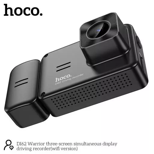 DI62 Warrior Three-screen Simultaneous Display Driving Recorder(wifi Version)