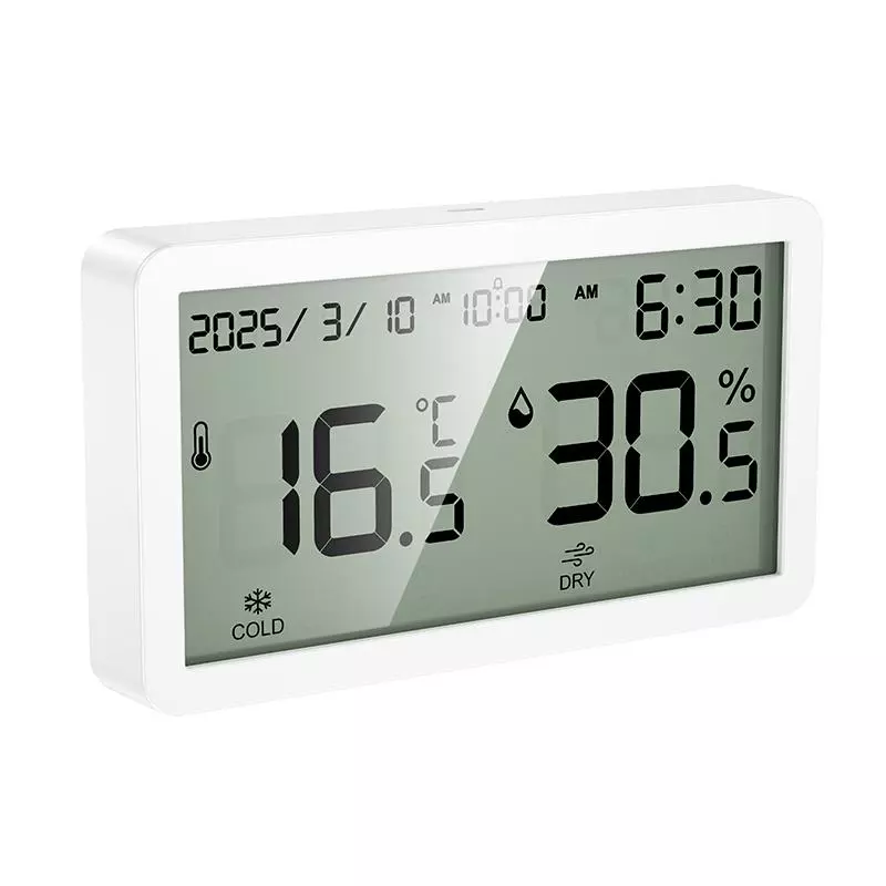 HX42 Indoor Electronic Alarm Clock Thermometer And Hygrometer