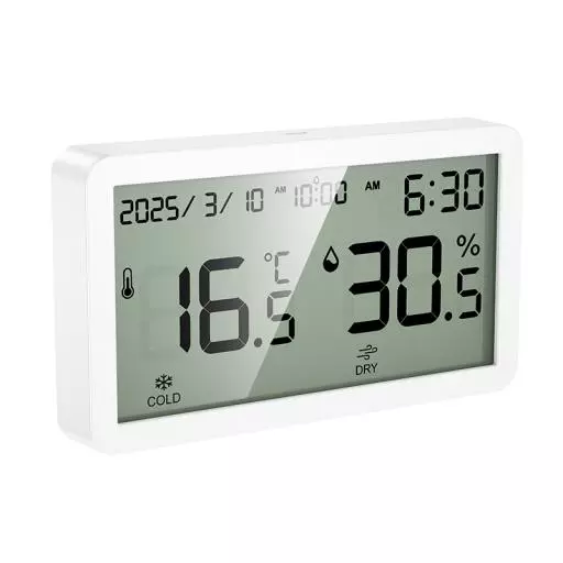HX42 Indoor Electronic Alarm Clock Thermometer And Hygrometer