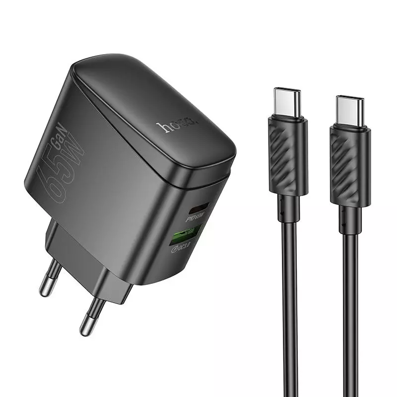 CS63A Bright PD65W(1A1C) charger set(C to C)(EU)