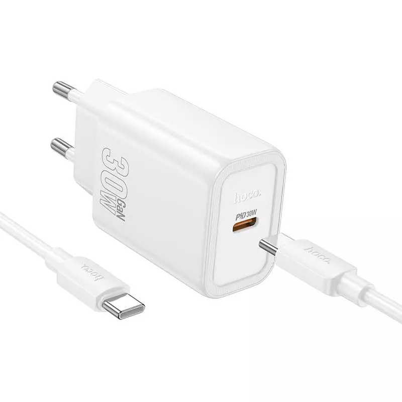 N62 Gentle Single Port PD30W Charger Set(C To C)(EU)