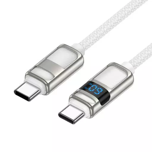 U137 Line 60W Charging Data Cable With Display C To C