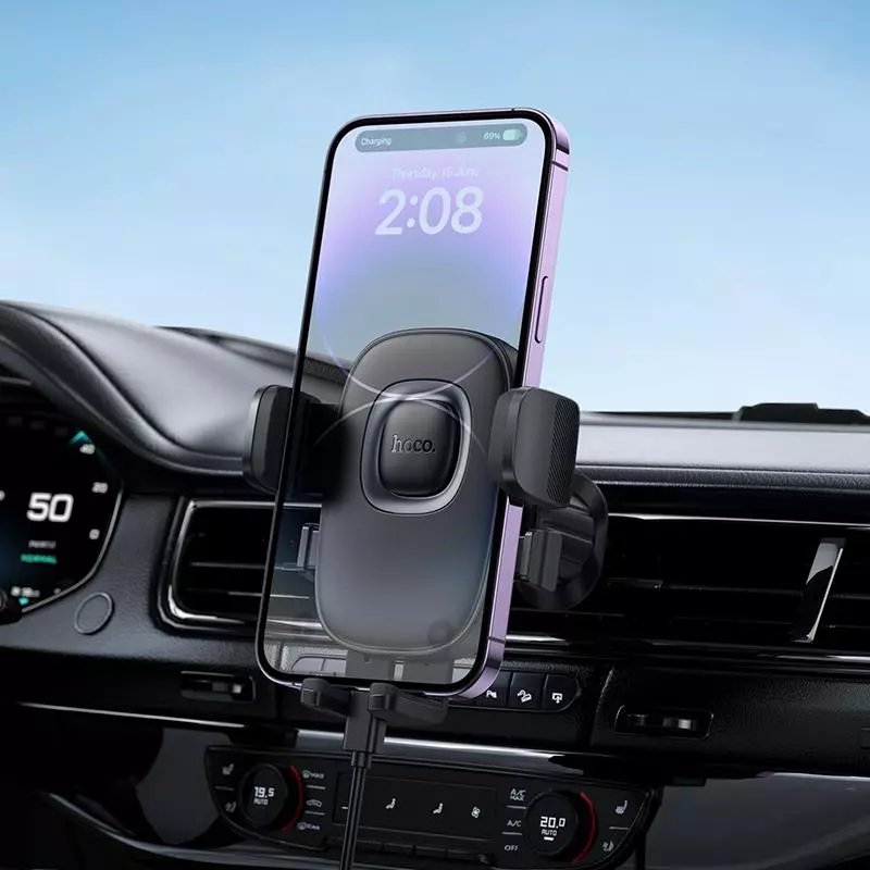 H75 Crown One-button Car Holder(air Outlet)