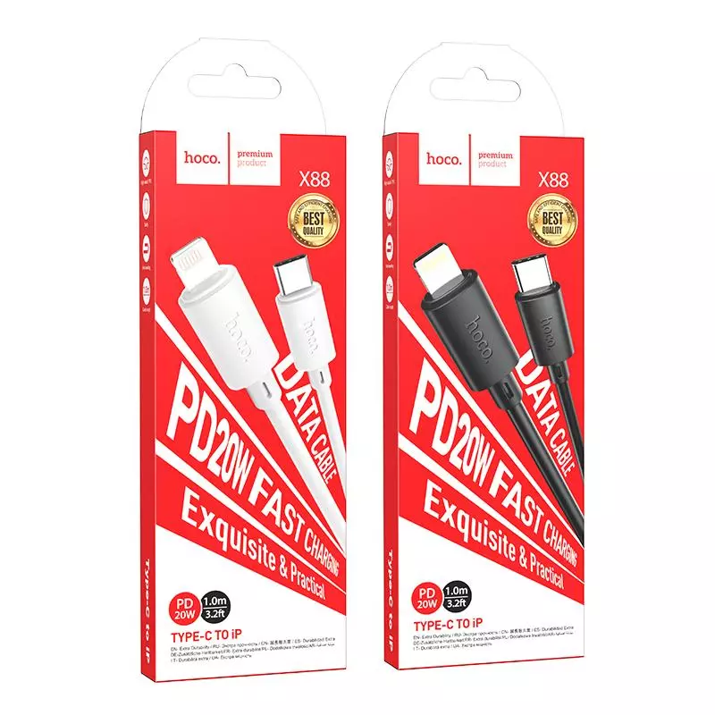 X88 Gratified Charging Data Cable For IP(unpackaged)