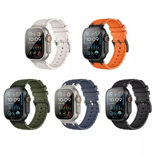 WA35 Emir Series Thickened Silicone Strap(44/45/46/49mm)