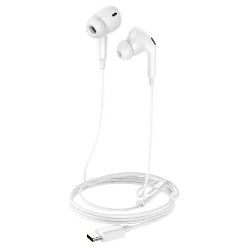 M101 Crystal Joy Type-C Wire-controlled Digital Earphones With Microphone