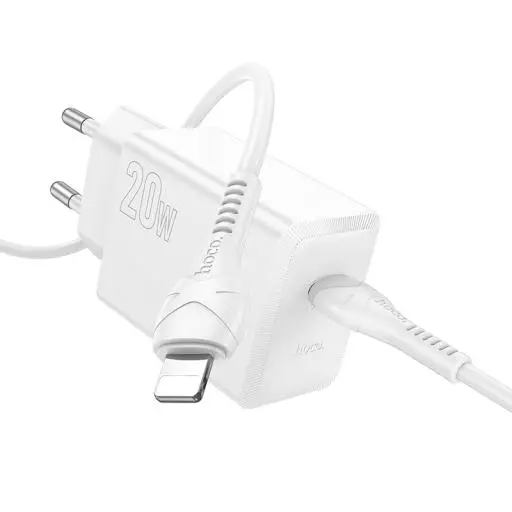 N68 Nuevo single port PD20W charger set(C to iP)(EU)