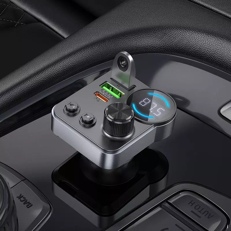 E86 Alegria 48W Dual Port PD30W+QC3.0 Car BT FM Transmitter