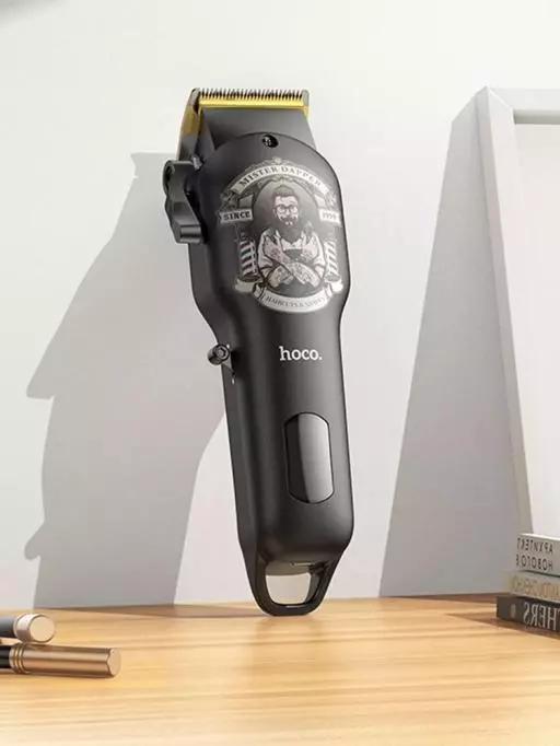 HP20 Electric Hair Clipper With Digital Display Black & Gold Color
