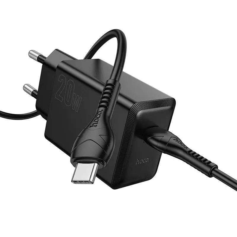 N68 Nuevo single port PD20W charger set(C to C)(EU)
