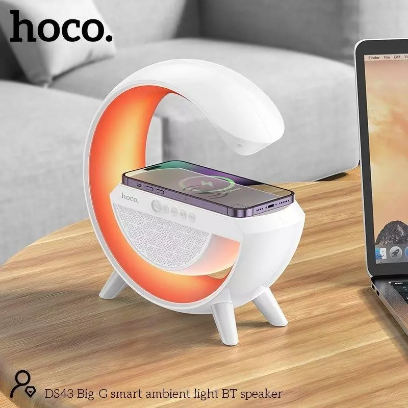 DS43 Big-G Smart Ambient Wireless Charging BT Speaker DS43 Big-G Smart Ambient Wireless Charging BT Speaker