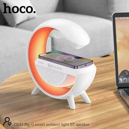 DS43 Big-G Smart Ambient Wireless Charging BT Speaker