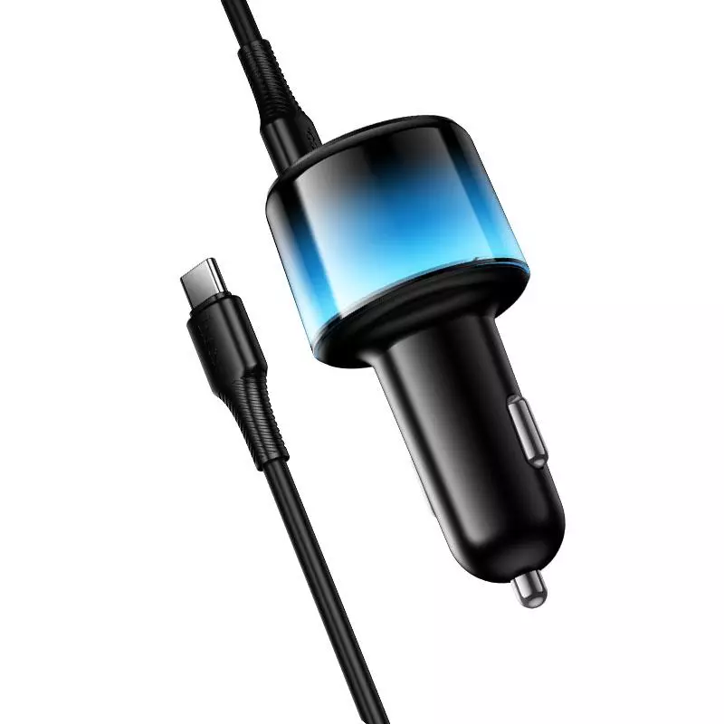 Z69B Vivido PD57W(2C1A) Car Charger With Digital Display Set(C To C)