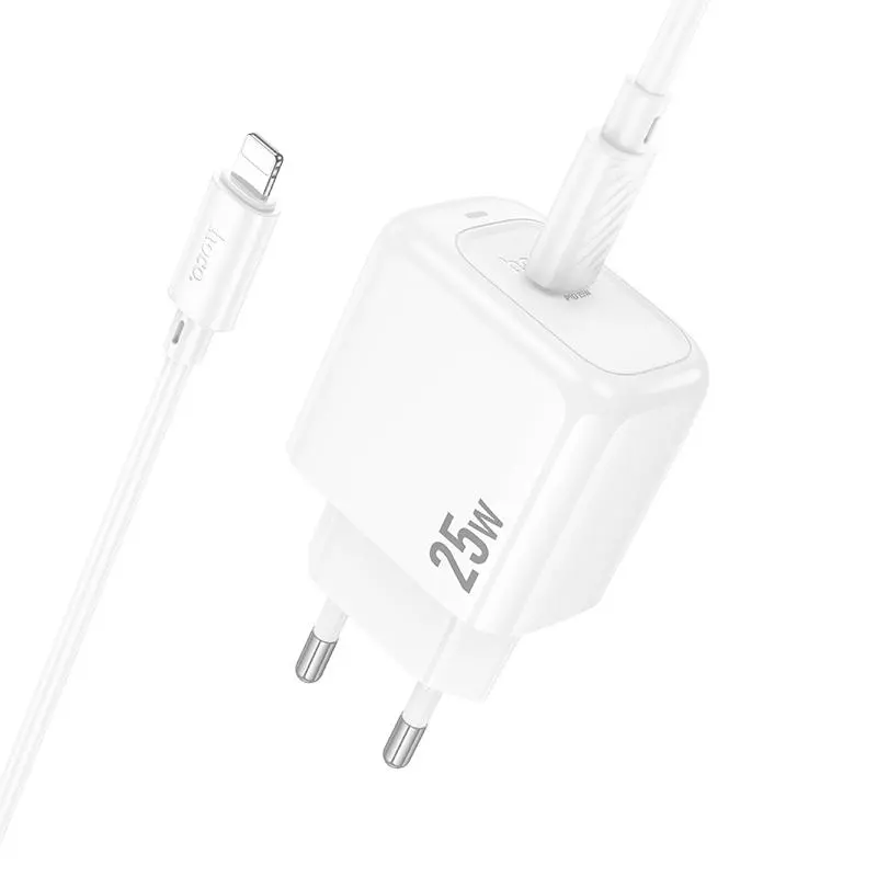 CS53A Surplus Single Port PD25W Charger Set(C To IP)(EU)
