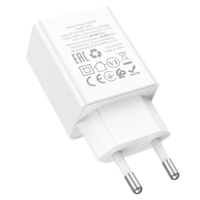 N68 Nuevo Single Port PD20W Charger(EU)