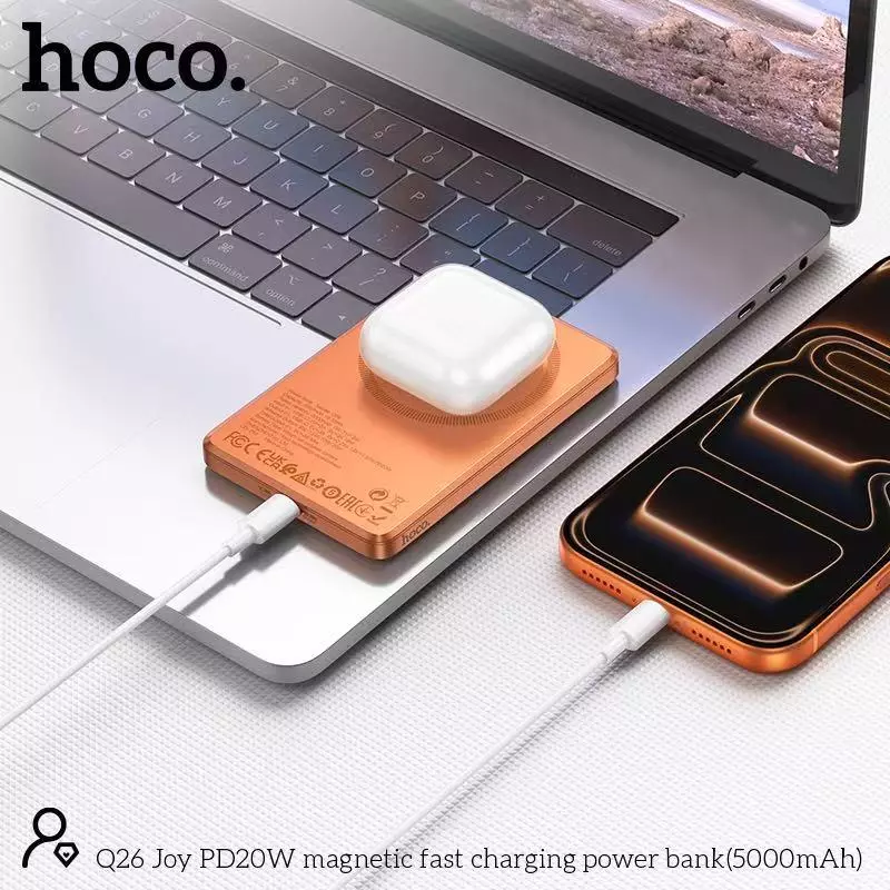 Q26 Joy PD20W Magnetic Fast Charging Power Bank(5000mAh)