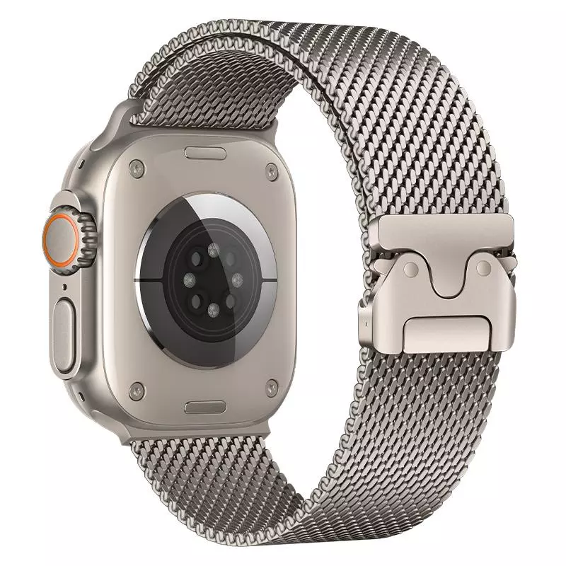 WA33 Original Series Umbrella Buckle Milanese Steel Strap Strap(44/45/46/49mm)