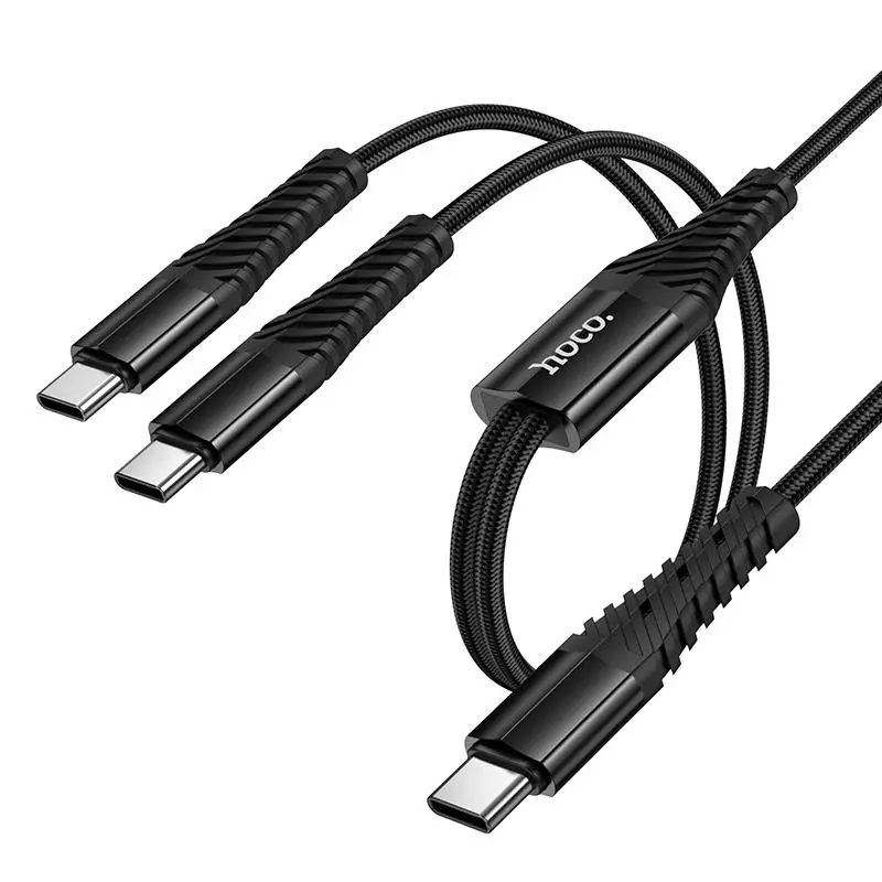 X123 Victory 2-In-1 Charging Cable(C To C+C) X123 Victory 2-In-1 Charging Cable(C To C+C)